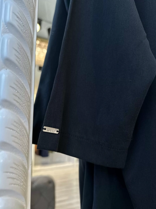 İNVEE 7094 Modal Gömlek - Siyah