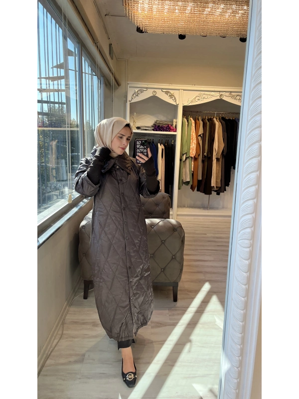 İNVEE 6378 Kahverengi Mont