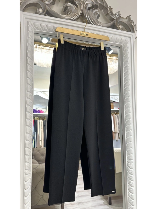 İNVEE 6650 Siyah Triko Pantolon