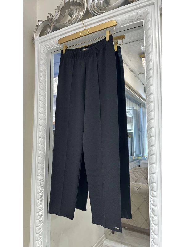 İNVEE 6650 Siyah Triko Pantolon