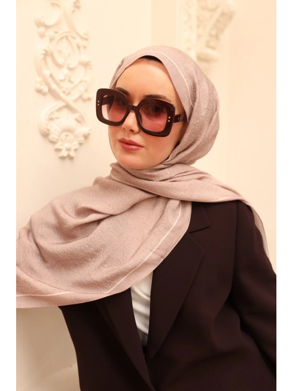 Silk Home Mayda Şal - Pudra-Krem