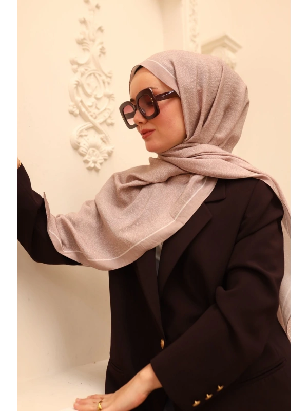 Silk Home Mayda Şal - Pudra-Krem