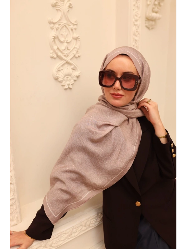 Silk Home Mayda Şal - Pudra-Krem