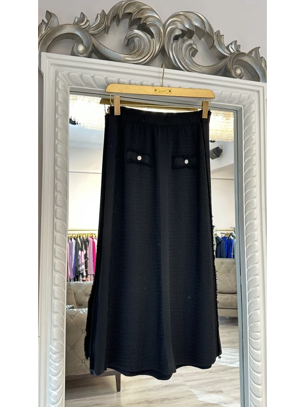 İNVEE 7120 Triko Takım -  Siyah