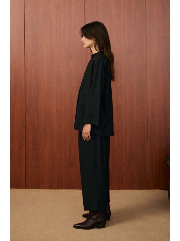 Merwish Moleu Takım-Siyah