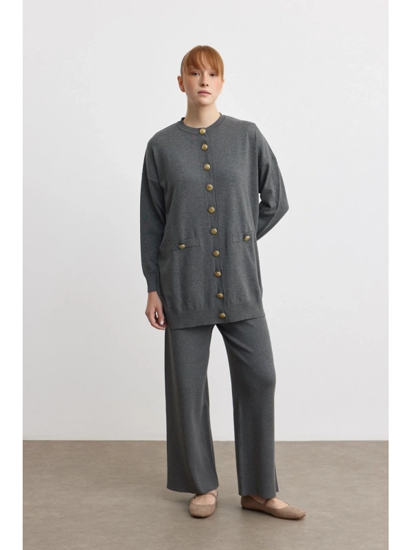 Merwish Piano Takım-Antrasit