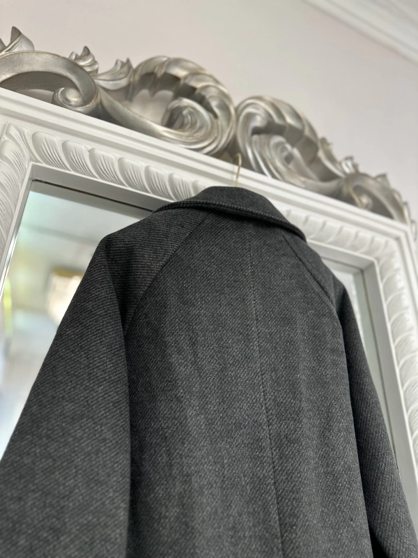 İNVEE Yün Kaban - Siyah