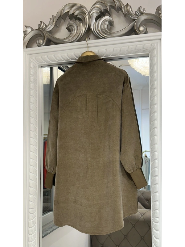 INVEЕ Lyocell Gömlek - Vizon