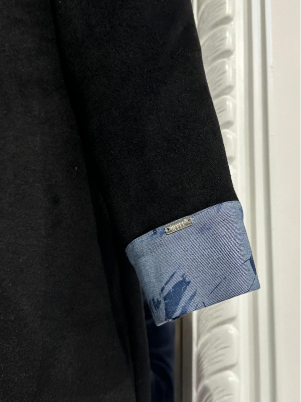 İNVEE Kaşe Pardesü - Siyah