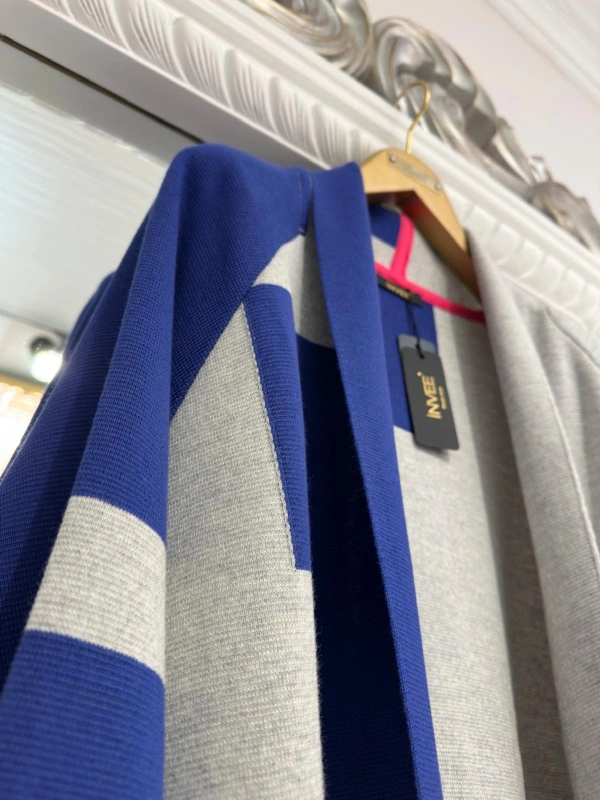 İNVEE Yün Karışımlı Çelik Örme Hırka