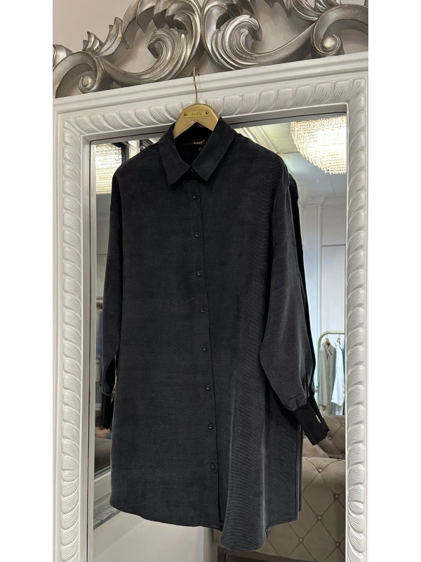 INVEЕ Lyocell Gömlek - Siyah