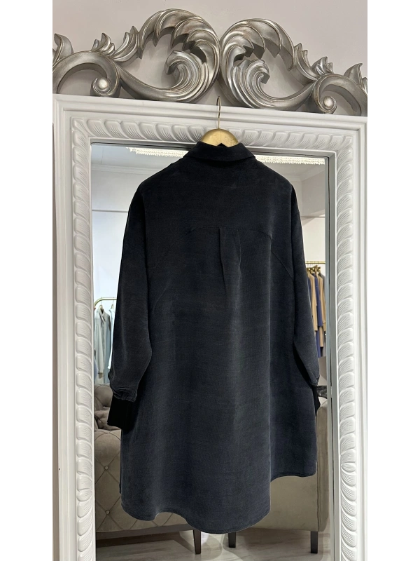 INVEЕ Lyocell Gömlek - Siyah