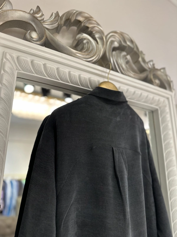 INVEЕ Lyocell Gömlek - Siyah