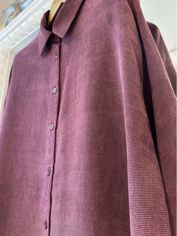 INVEЕ Lyocell Gömlek - Bordo