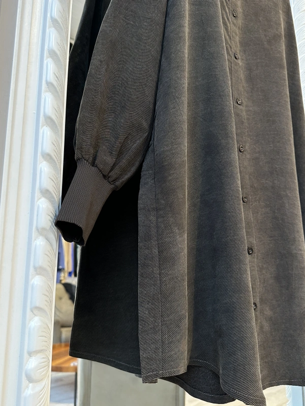 INVEЕ Lyocell Gömlek - Kahverengi