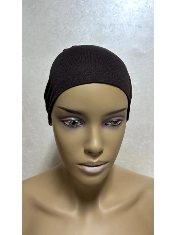 İnvee Dantelli Penye Bone - Kahverengi