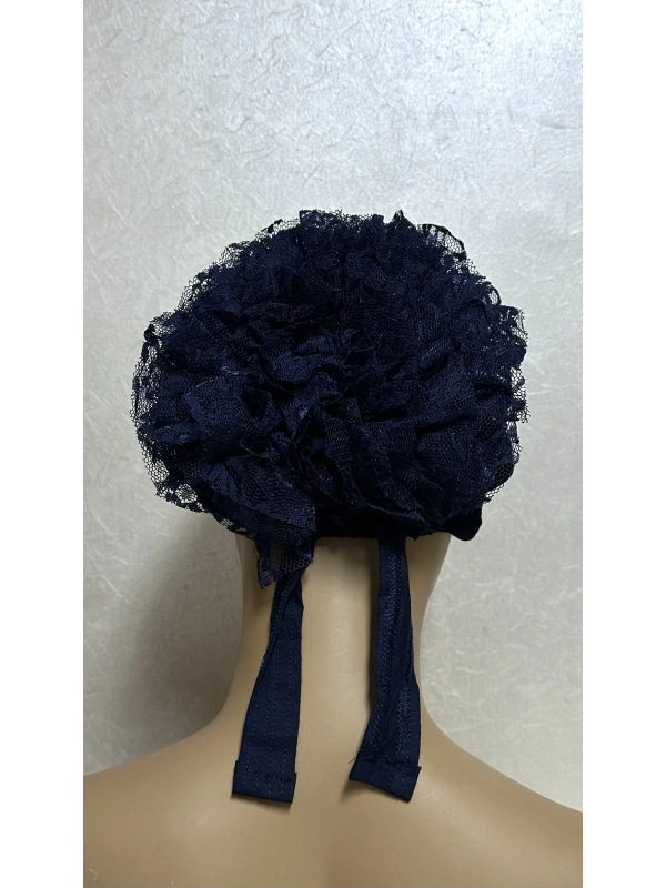 İnvee Dantelli Penye Bone - Lacivert