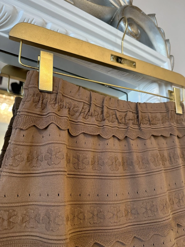 İNVEE Papatya Triko Takım - Toprak