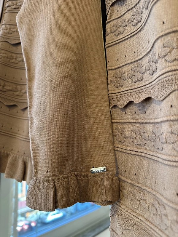 İNVEE Papatya Triko Takım - Toprak