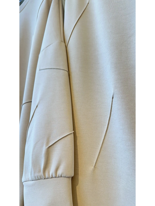 İNVEE Kadın Oversize Takım - Bej