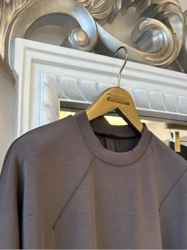 İNVEE Kadın Oversize Takım - Kahverengi