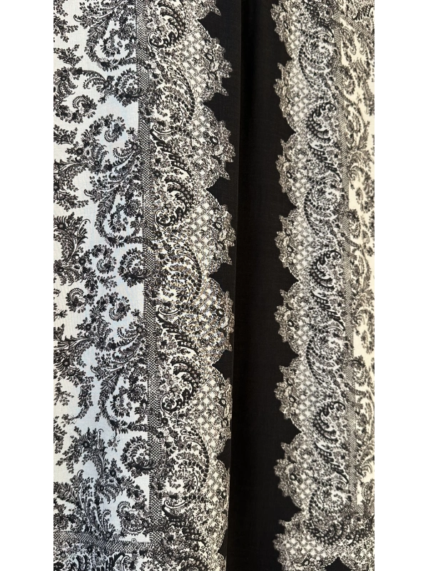 İNVEE Kadın Desenli Viskon Gömlek - Kahve-Bej