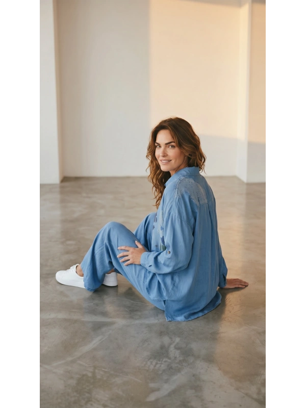 Kadın Modal Takım - Mavi