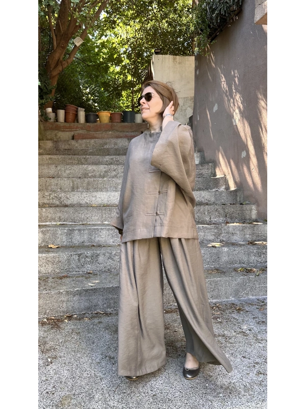 Birit Detaylı Kimono