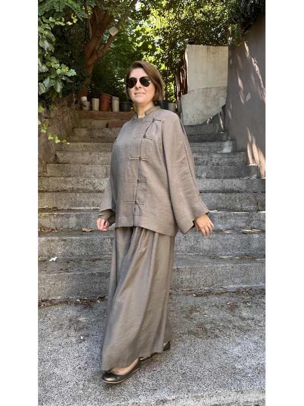 Birit Detaylı Kimono