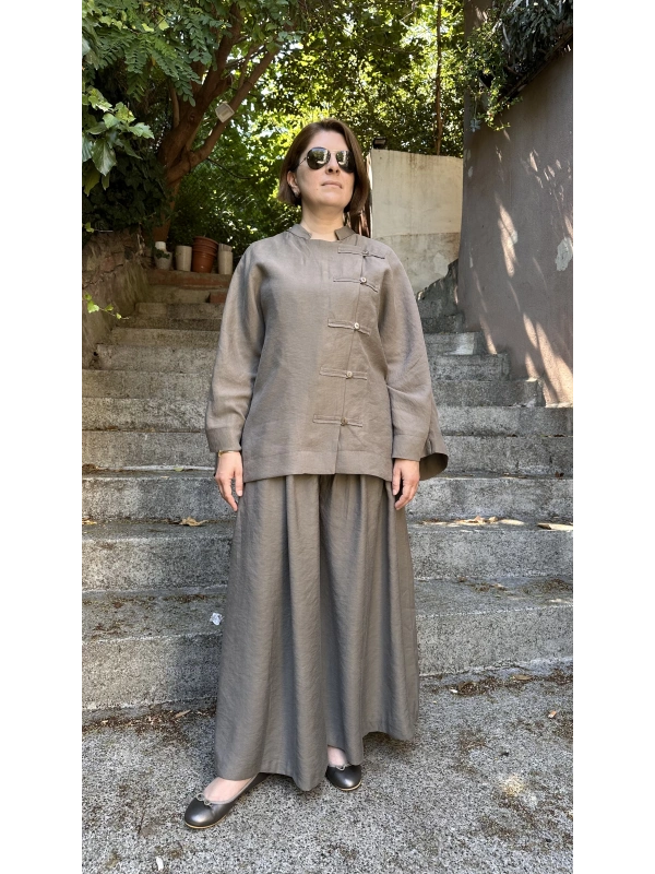 Birit Detaylı Kimono