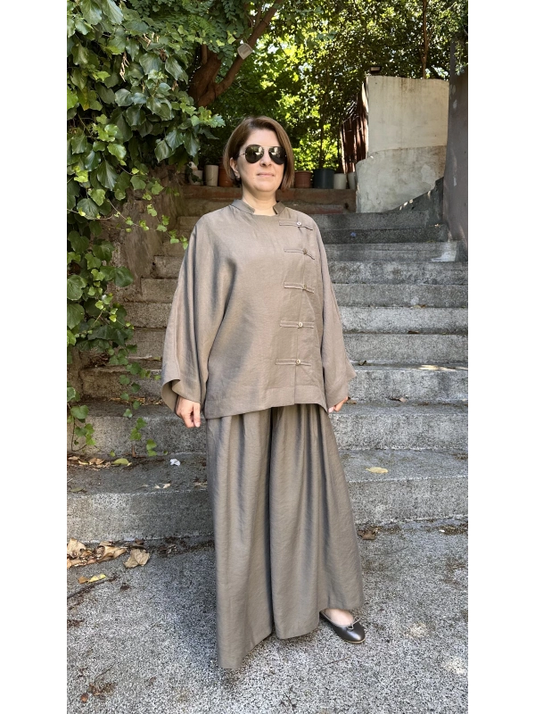 Birit Detaylı Kimono