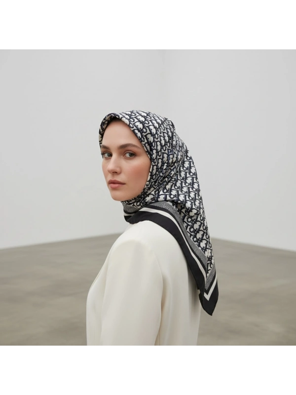 A Kalite Twill İpek Eşarp