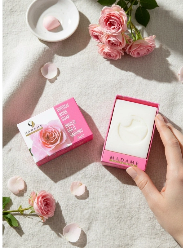 Brıtısh Rose Soap - İngiliz Gülü Sabunu