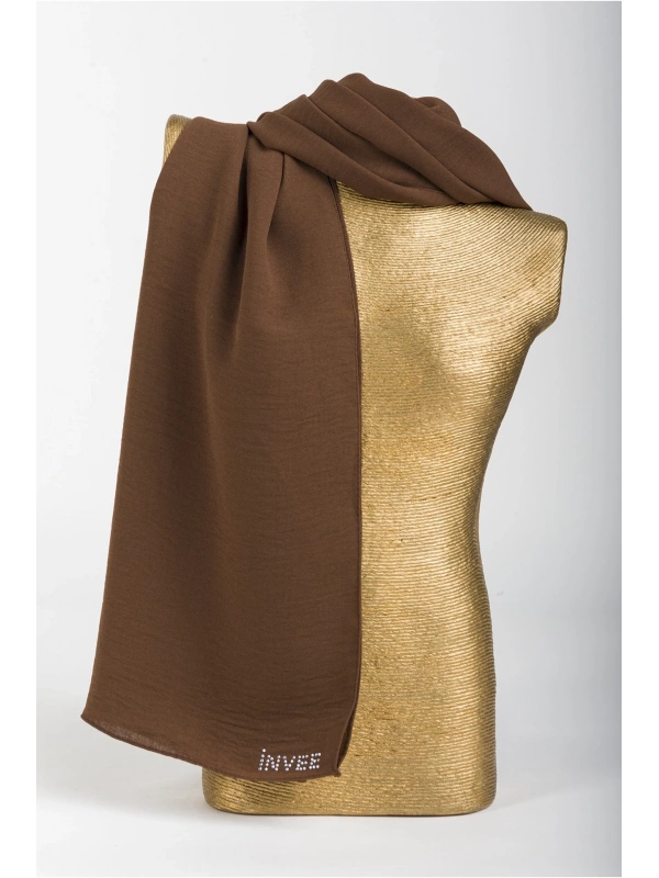 INVEE 1246 Kakao Kahve Caz Şal