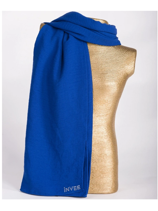 INVEE 1246 Koyu Sax Caz Şal