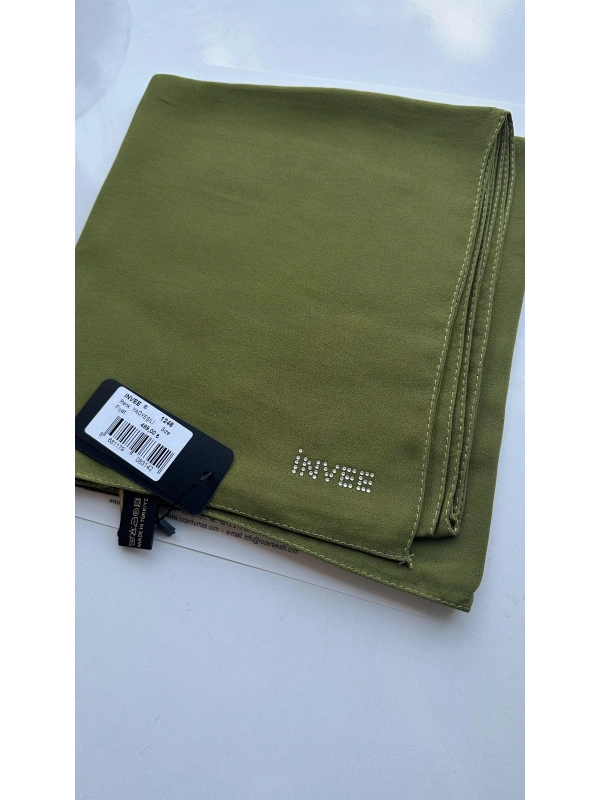 INVEE Yağ Yeşili Caz Şal