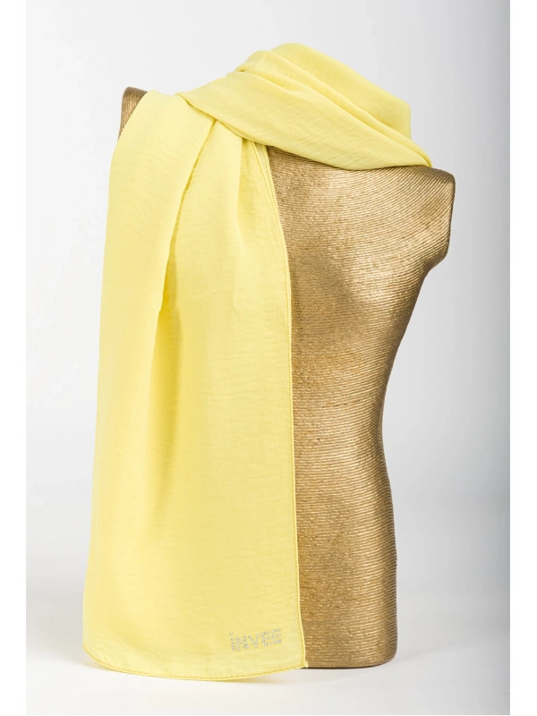 INVEE 1246 Sarı Caz Şal