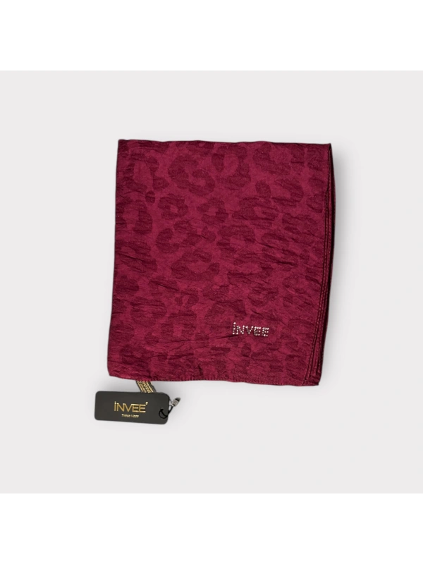 INVEE 1329 Ayva Leopar Şal