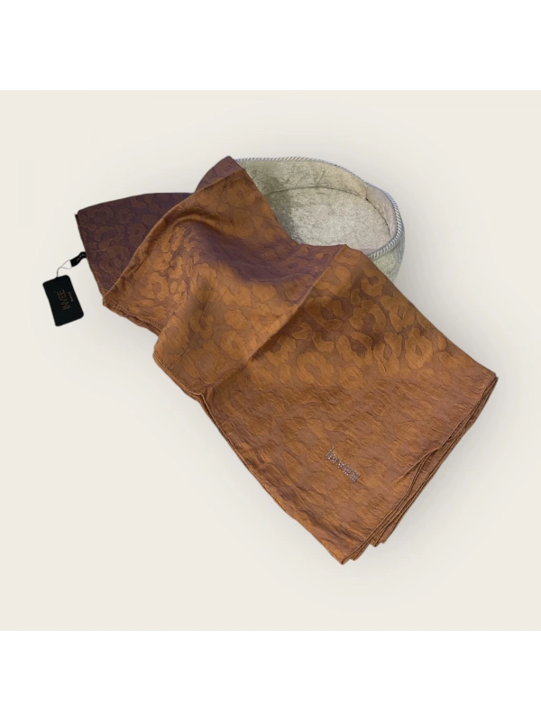İNVEE 1329 Caramel Leopar Şal