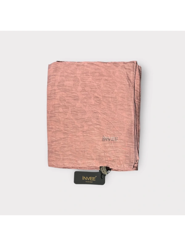 INVEE 1329 Soğan Kabuğu Leopar Şal