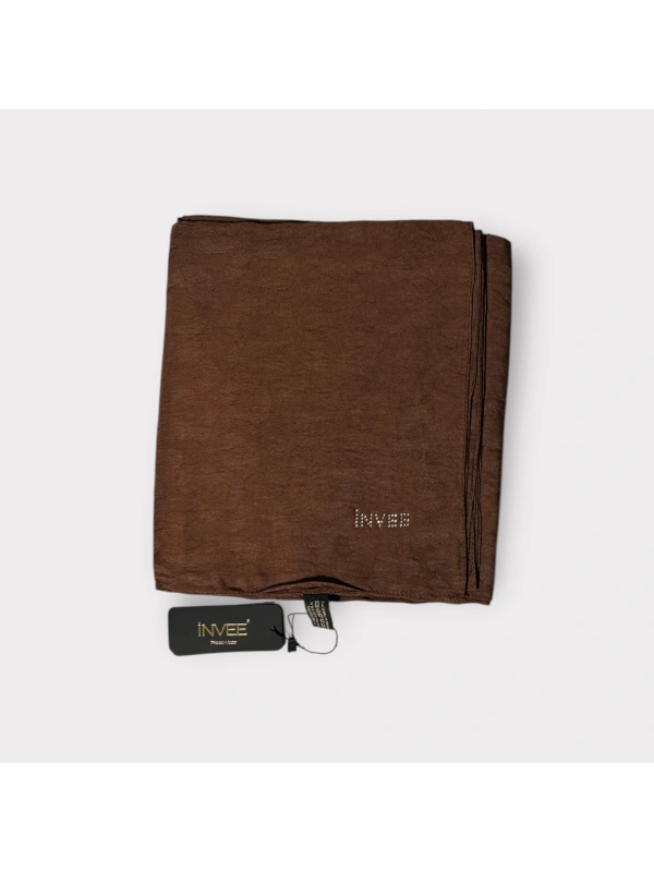 INVEE 1329 Tarçın Leopar Şal