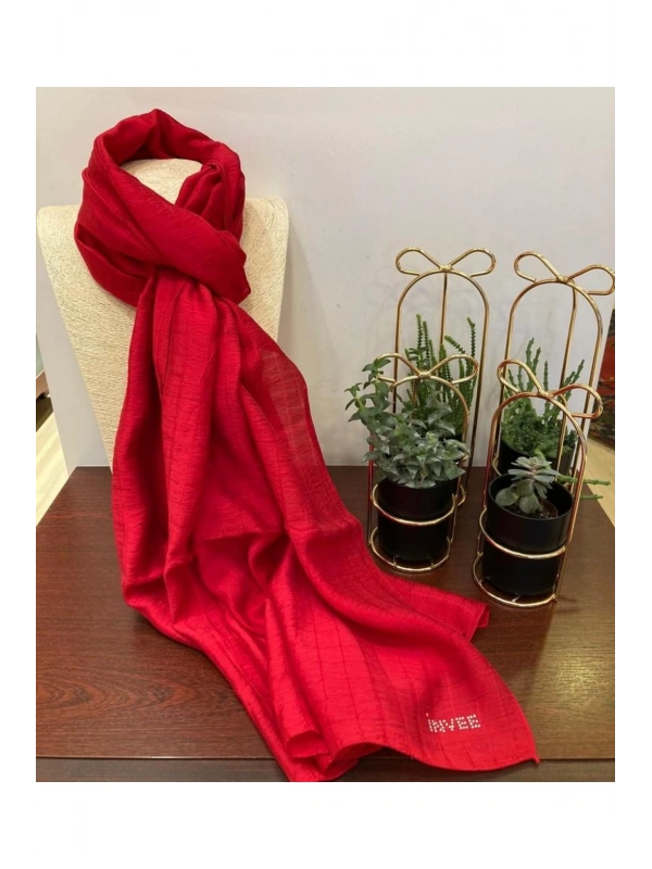 İNVEE 1445 Kırmızı Yok Şal
