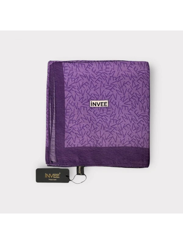 İNVEE 1554 Aura Şal - Mor
