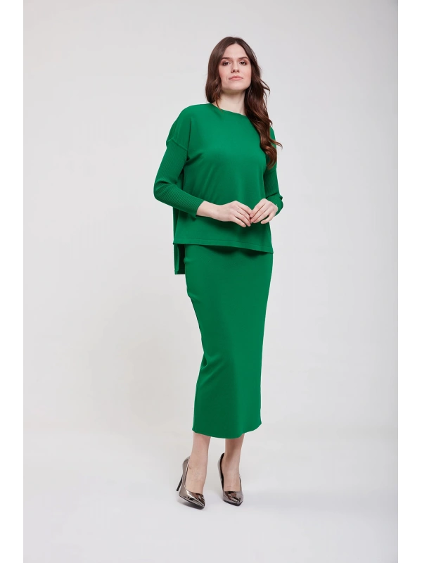 İNVEE 5685 Benetton Triko Etek