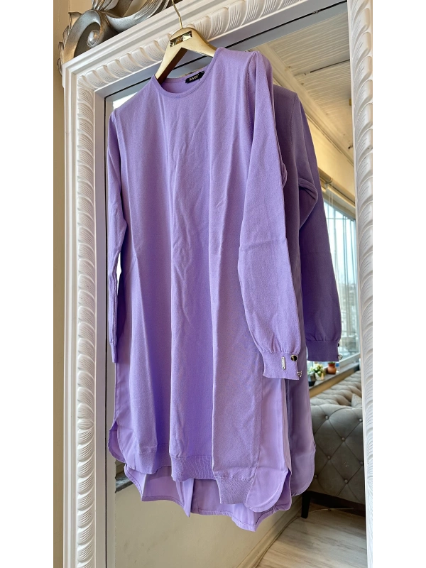 INVEE 5860 Lila Triko Tunik