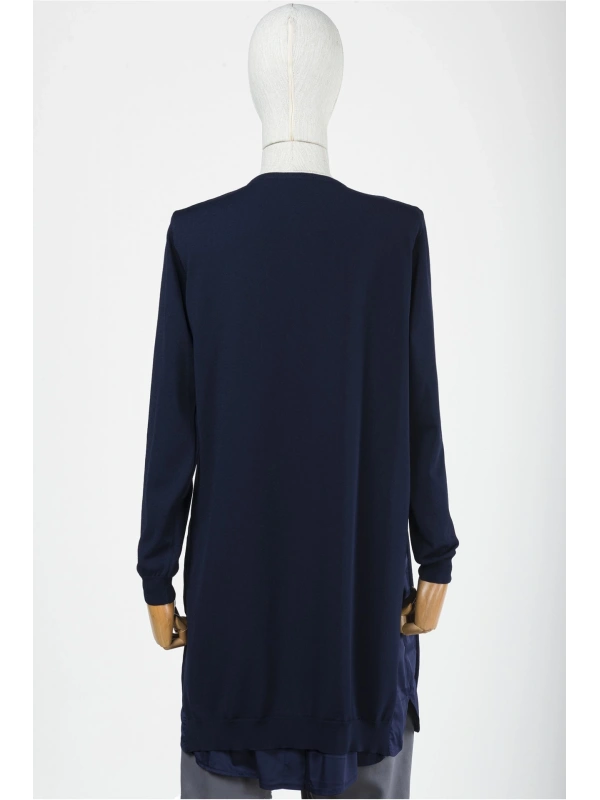 INVEE 5860 Lacivert Triko Tunik