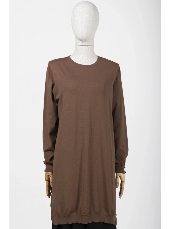 INVEE 5860 Toprak Triko Tunik