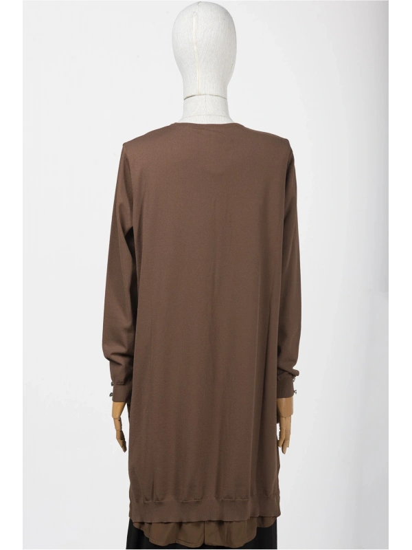 INVEE 5860 Toprak Triko Tunik