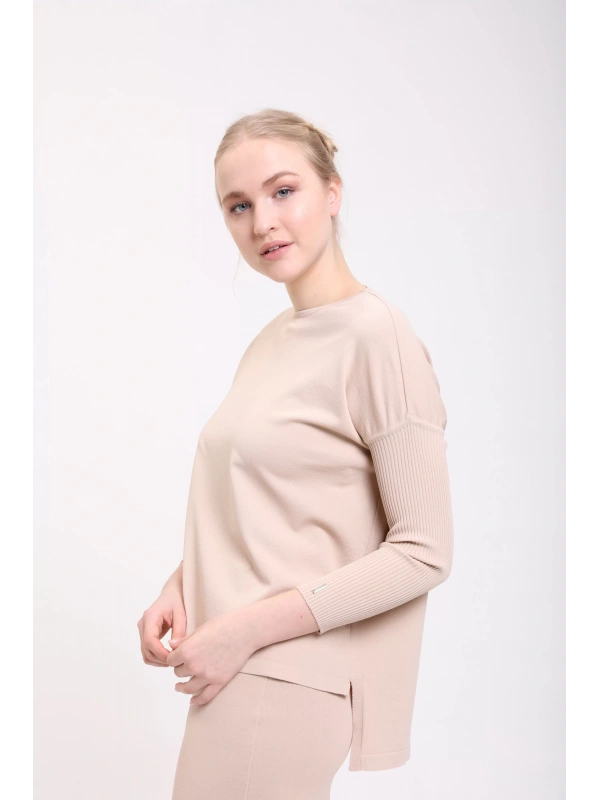 İNVEE 5879 Triko Tunik Fondöten