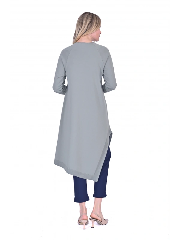 İNVEE 6001 Yanı Yırtmaçlı Küfrengi Tunik